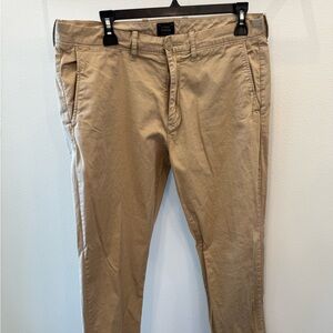 J Crew 484 Khaki chino 33x32